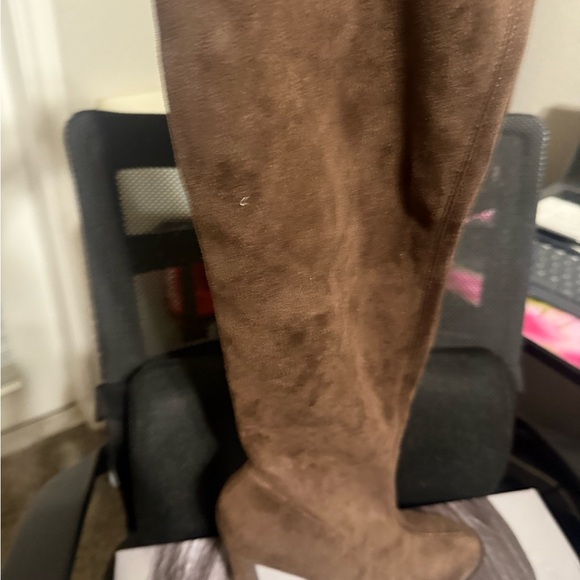 Jennifer Lopez Coblin Chocolate Over the Knee Boots, new, 9 - Picture 2 of 7